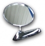 Rearview mirror round chrome