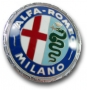 Badge Alfa Romeo Milano (plastic)