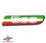 FIAT 500 badge zijkant Italia