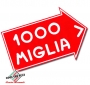 Sticker Mille Miglia (klein)