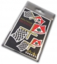 Stickers QV/Checkered flag